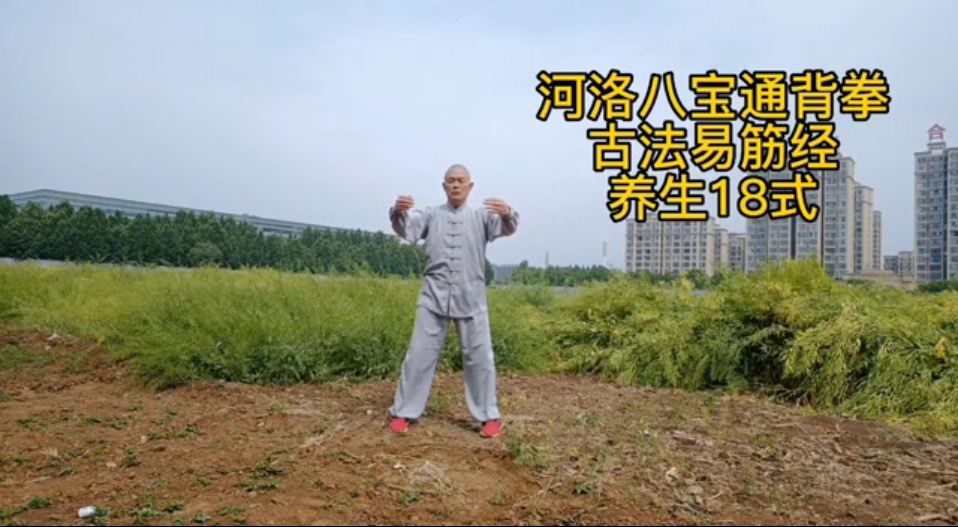 河洛八宝通背拳之养生18式